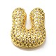 Подвеска из латуни с фианитами KK-Q818-02U-G-1