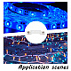 Hobbiesay 120 juego 3 estilos clips de fijación de silicona FIND-HY0003-45-7