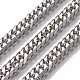 304 Stainless Steel Cuban Link Chains CHS-P007-31P-1