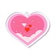Colgante acrílico transparente del día de san valentín OACR-A025-02B-1