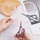 SUNNYCLUE 2Pcs Sewing Embroidery Scissors Detail Shears Vintage Sharp Tip Scissor Stainless Steel Scissors for Cutting Fabric Craft Knitting Threading Needlework Artwork DIY Tool Kit Gifts Supplies TOOL-SC0001-29-5