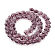 Transparent Glass Beads Strands GLAA-R046-2