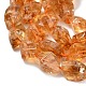 Природный цитрин бисер нитей G-L634-C02-01-4