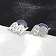 Серьги-гвоздики из нержавеющей стали 304 EJEW-Z089-26P-2