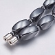 Non-magnetic Synthetic Hematite Beaded Necklaces NJEW-K096-12D-4