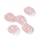 Uv placage acrylique perles européennes PACR-M003-05E-1