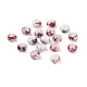Непрозрачные с напылением стеклянные бусины X1-GLAA-G118-01R-1
