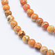 Brins de perles de jaspe impérial naturel G-A175B-4mm-07-3