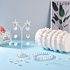 Biyun 500Pcs 10 Style ABS Plastic Imitation Pearl Beads KY-BY0001-02-11