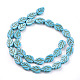 Chapelets de perles en turquoise synthétique TURQ-G116-9x14mm-02-2