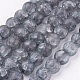 Chapelets de perles en quartz craquelé synthétique CCG-K002-6mm-08-1