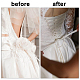 Gorgecraft Hochzeitskleid-Reißverschluss-Ersatz DIY-GF0007-46-6