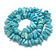 Chapelets de perles en turquoise synthétique TURQ-S286-01-2