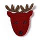 Fermagli per capelli a scatto in stoffa di renna di Natale PHAR-G003-08-1