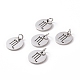 304 Stainless Steel Charms STAS-Q201-T445-8S-3