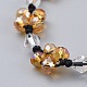 Handmade Glass Beads Bracelets BJEW-JB04673-3