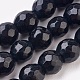 Chapelets de perles en jade de malaisie naturelle G-K288-12mm-02-1