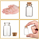 Botellas de vidrio frasco de vidrio X1-AJEW-H004-7-1-4