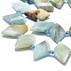 Chapelets de perles en amazonite naturel G-O179-H15-3