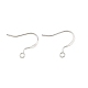 Filo per orecchini piatto in ottone&nbsp;KK-CBA57BD-09P-1