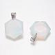Pendentifs opalite&nbsp;G-E338-09D-1