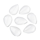 Transparent Teardrop Glass Cabochons GGLA-R024-30x20-4