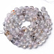 Chapelets de perles d'agate naturelle G-N326-98C-2