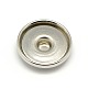 Brass Snap Button Cabochon Settings MAK-A005-13P3-NR-2