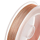 Benecreat 3 hebras de alambre de cobre para manualidades CWIR-BC0008-0.3mm-R-5
