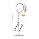 Porte-clés en alliage&nbsp;KEYC-TADJ0001-11N-3