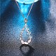 Eco-Friendly Electroplate Alloy Pendant Necklaces NJEW-AA00085-07RG-5