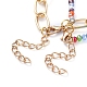 Glass Beaded Necklaces & Pendant Necklaces Sets NJEW-JN02777-4