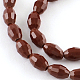 Faceted Rice Glass Beads Strands GLAA-Q046-01D-1