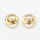 Anneau d'oeillets en laiton&nbsp;KK-WH0004-05G-10mm-2
