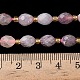Натуральные лепидолитовые бусины G-F809-A43-01-5