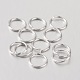 925 Sterling Silver Open Jump Rings H135-8mm-P-1