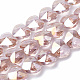 Perles en verre electroplate EGLA-Q091-10mm-A15-1