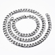 304 colliers et des bracelets de la chaîne en acier inoxydable ensembles de bijoux SJEW-L186-02P-1