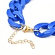 Bague avec collier pendentif perle naturelle pour adolescente femme NJEW-JN03712-7
