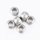 202 Stainless Steel Textured Beads STAS-K154-A-72P-1