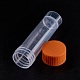 Clear Graduated Tube Plastic Bead Containers CON-WH0039-01B-5ml-2