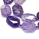Natural Amethyst Beads Strands G-L552P-07-3