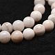 Chapelets de perles en agate fou naturel G-D840-55-10mm-3