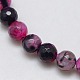 Natural Agate Round Beads Strand G-L084-10mm-60-2