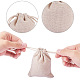Drawstring мешки хлопка упаковка мешочки ABAG-PH0002-18-4