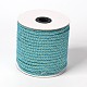 Trenzados hilos de tela cordones para la toma de pulsera OCOR-L015-01-2