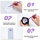 AHANDMAKER 10Pcs Purple Thang Sewing Tool Sewing Purple Thang Multifunctional Sewing Purple Thang Quilting Supplies Sewing Seam Presser Tool for Sewing Projects TOOL-NB0002-07-4