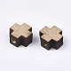 Natural Wooden Beads WOOD-S050-42A-03-2