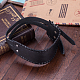 Unisex Mode Lederband Armbänder BJEW-BB15597-B-6