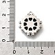 Латунные микро проложить кубического циркония подвески KK-M318-12P-3